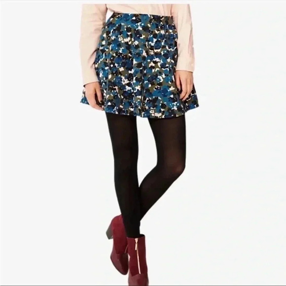 kate spade Dresses & Skirts - Kate Spade Saturday Floral Camo Pattern Circle Mini Skirt, size 00